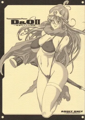 (C68) [Youkai Tamanokoshi (CHIRO)] D&Q II (Dragon Quest III) manga cover