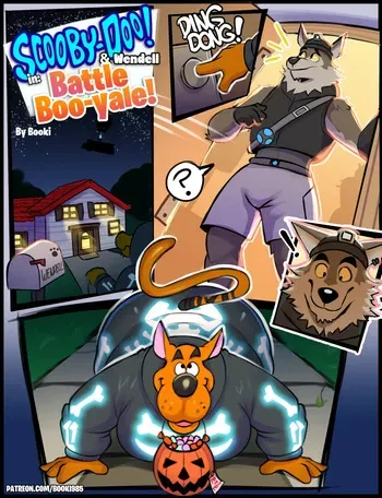 [El Booki] Scooby Doo & Wendell in: Battle Boo-yale! manga cover