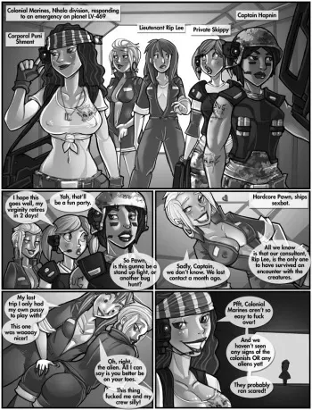 [Shia] Aliens: Colonial Marines (Aliens) manga cover