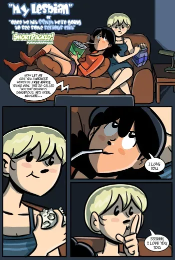 [Pornographique] My Lesbian manga cover