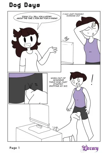 (soup_and_salad) Dog Days | jaiden animations manga cover
