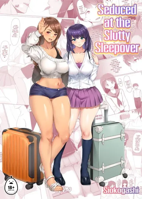 Seduced at the Slutty Sleepover manga cover