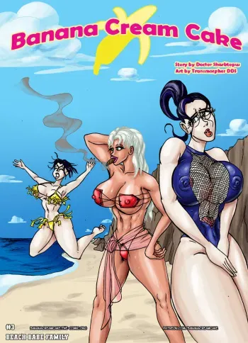 [Dr. Sharktopus & Transmorpher D.D.S.] Banana Cream Cake|Beach Babe Family [ENG] manga cover