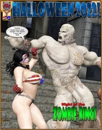 [Dangerbabe Central] Halloween 2022: Night of the Zombie King manga cover