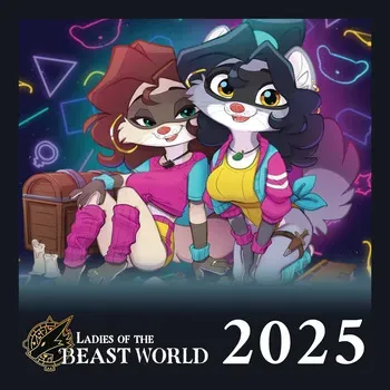 [Heartleaf games] (Various Artists) Ladies of the Beast World 2025 Feminine Calendar and Pinups (Read Disclaimer) manga cover