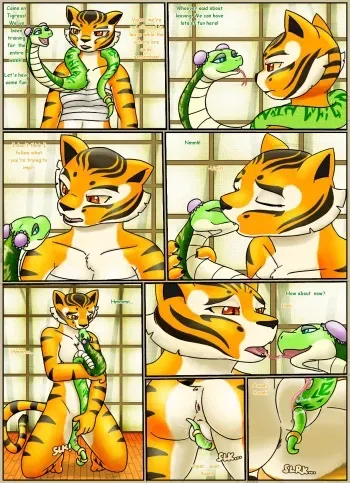[Livinlovindude] Tigress and Viper's Time Off manga cover