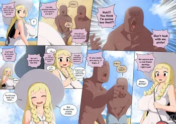 Lillie Comic manga cover
