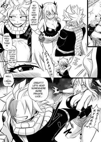 [Joshdinobarney] Public Escapade (Previous) (Fairy Tail) [English] [Uncensored] manga cover