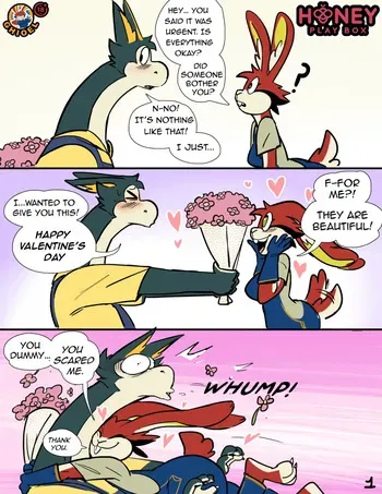 [Yoelrabbit] AMANDA X CANOS Valentine’s Special manga cover