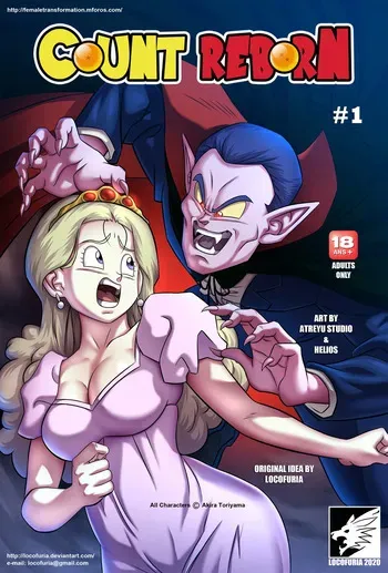 Locofuria - Count Reborn 1 manga cover