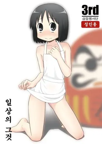 (C81) [Santouhei Shidan (Satou Santouhei] Nichijou no Are (Nichijou) [Korean] manga cover