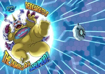 [Hybrid Tribe (Reddo12340)] Reincarnated in the Digiworld as Gabumon! 1 [English] [Digital] manga cover