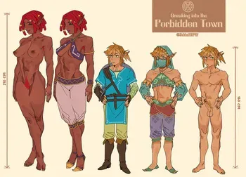 [GekkoNSFW] The Legend of Zelda - Forbidden Town -WIP- manga cover