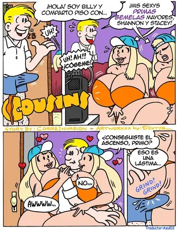 [Dexter Cockburn] Cousins / Primas [Spanish] manga cover