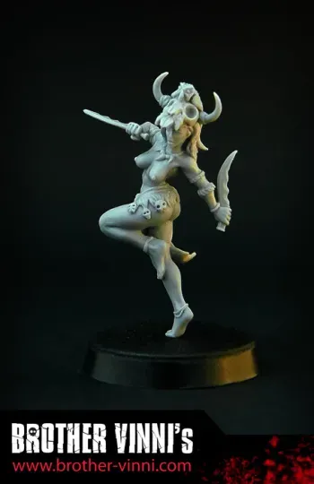Ritual Dancer - 28 mm miniature manga cover