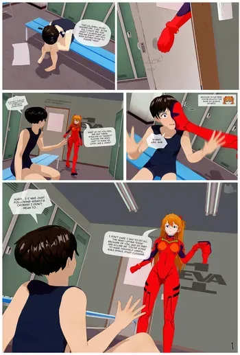 [erenart48] The Burden Of Pride - Evangelion manga cover