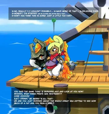 [XanderDWulfe] A Pirate's Waifu For Me manga cover