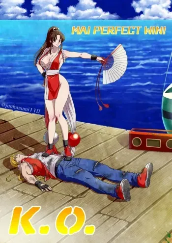 [JunKasumi110] Seaside Battle (King of Fighters) manga cover