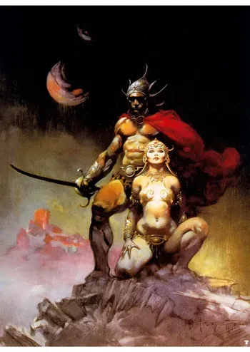 [Frank Frazetta] Artbook [English] manga cover