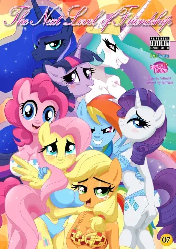 [Palcomix] The Next Level of Friendship | Новый уровень дружбы (My Little Pony Friendship Is Magic) [Russian] [﻿DjGuru123] manga cover