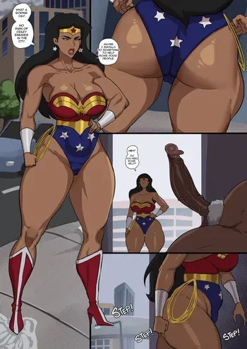 [Cyberboi] Wonder Woman manga cover