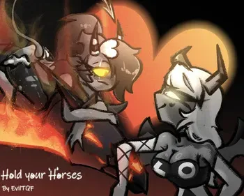 [EvilTQF] Hold your horses manga cover