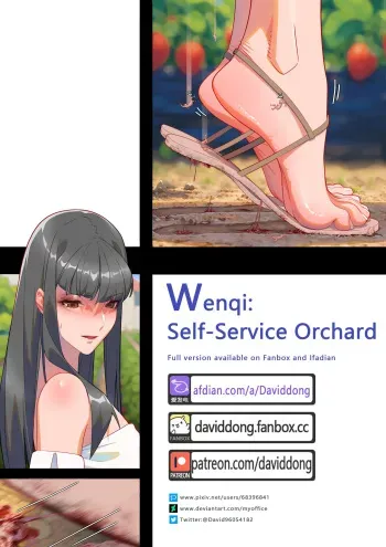Wenqi: Self-Service Orchard manga cover