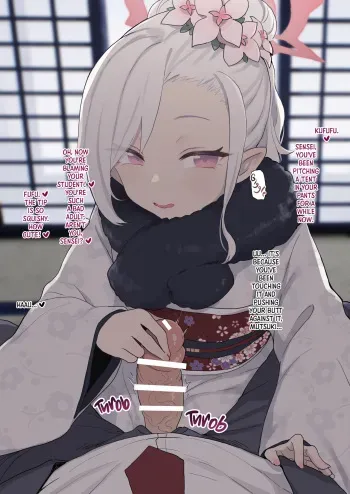 [Deadflow] Mutsuki to Kimono Kkusu | Kimono Sex With Mutsuki (Blue Archive) [English] [Panatical] manga cover