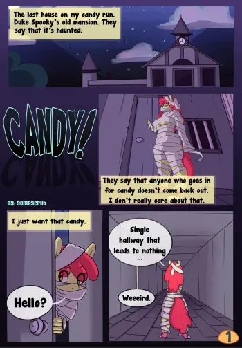 [Somescrub] Candy! (My Little Pony: Friendship is Magic) manga cover