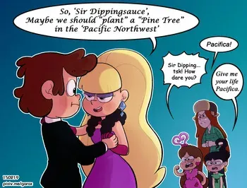 [Garabatoz] Pacifica Northwest (Gravity Falls) manga cover