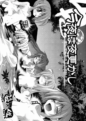 [MASULAO MAXIMUM, Sagamani. (Kazekawa Nagi, Sagami Inumaru)] Konya wa Yofukashi ～Soshite Ofuro de Daishouri～ (Mahou Shoujo Lyrical Nanoha) manga cover
