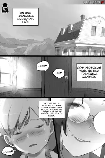 [Mr. Takealook] A day of Young Master and Maid (Spanish) manga cover