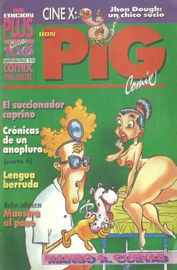 DON PIG COMIX - 16 suplemento de la Revista 100% manga cover
