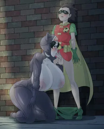 [Karuro-Kun] Catwoman X Robin (Batman) manga cover