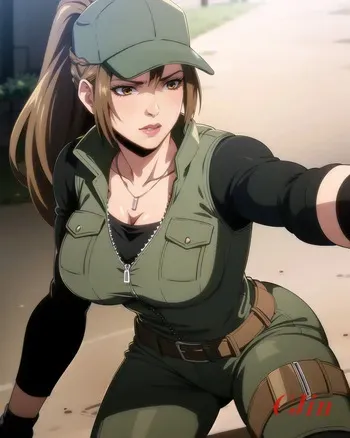 Ai SHIRUSAKI AS SONYA BLADE (Netorare Fighter Yaricchingu!) [AI Generated] manga cover