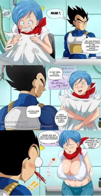 [FunsexyDB] Bulma's New Boobs (Dragon Ball Super) [Spanish] manga cover