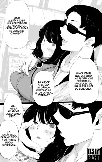 [Aporon] condomusubu (Asoko de Hataraku Musubu-san) [Spanish] manga cover