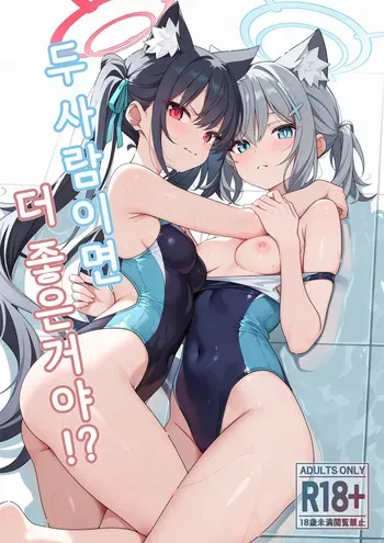 [TIKOSEWAD~~ (T1kosewad)] Futari nara Ii deshou! (Blue Archive) [Uncensored] [Korean] manga cover