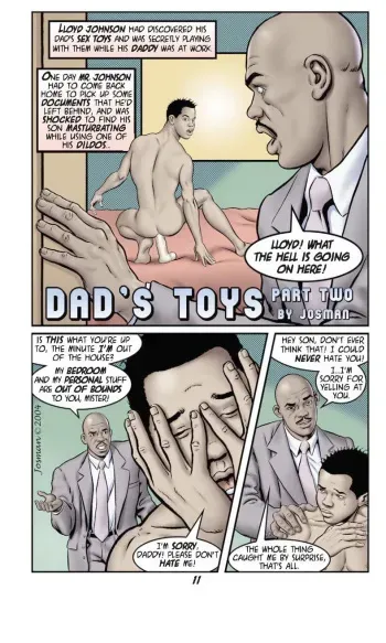 [Josman] Dad’s Toys (Part 2) manga cover