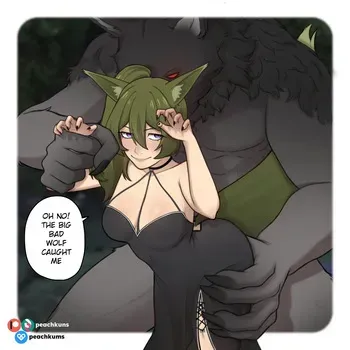 [Peachkuns] Übel and the Big Bad Wolf (Frieren: Beyond Journey's End) manga cover