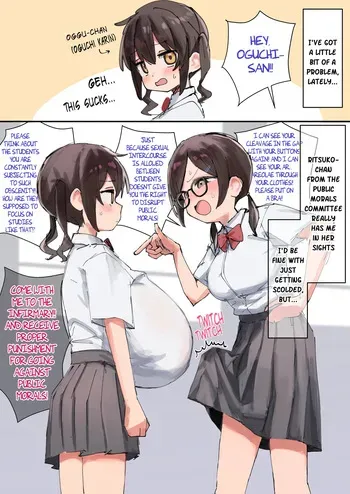 [neoguoguko] Oggu-chan to Futanari Fuukiiin-chan Paizuri [English] manga cover