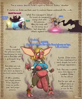 [Toby (TobyArt)] The Bokoblin Princess (Scat+Dick) manga cover