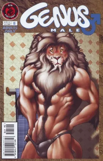 Genus Male 8 manga cover
