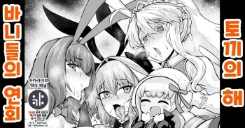 [Ankoman] Usagidoshi, Bunny-tachi no Utage (Fate/Grand Order) [Korean] {역식채널} manga cover