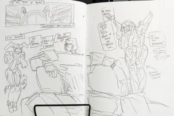 [Fred Perry] Megatronus Orgy Goof Of (Transformers) manga cover