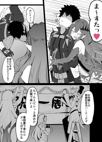 [Corundum] Master no Furete wa Ikenai Bubun o Ijitte shimau Baobhan Sith (Fate/Grand Order) manga cover