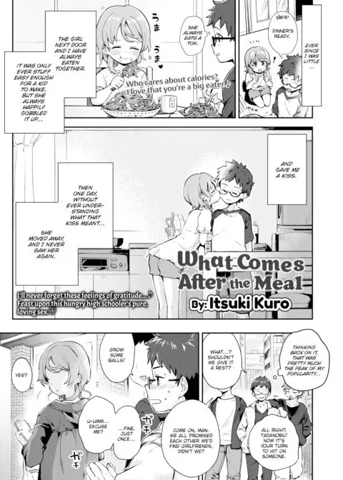 What Comes After the Meal manga cover