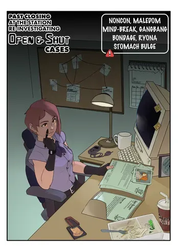 [KayDraws] Past Closing: Open & Shut manga cover
