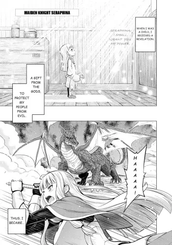 Shojo Kishi Seraphina | Maiden Knight Seraphina manga cover