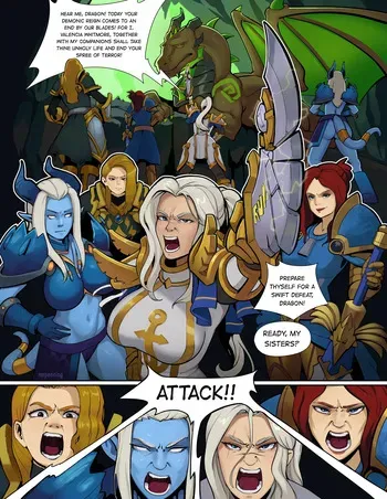 [MrPenning] The Desolation of Acrauzad (Warcraft) manga cover
